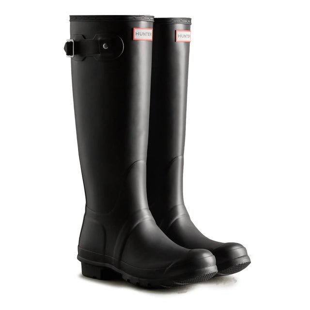 Hunter Original Tall Boot - Women's Black Shoe Deals Outlet