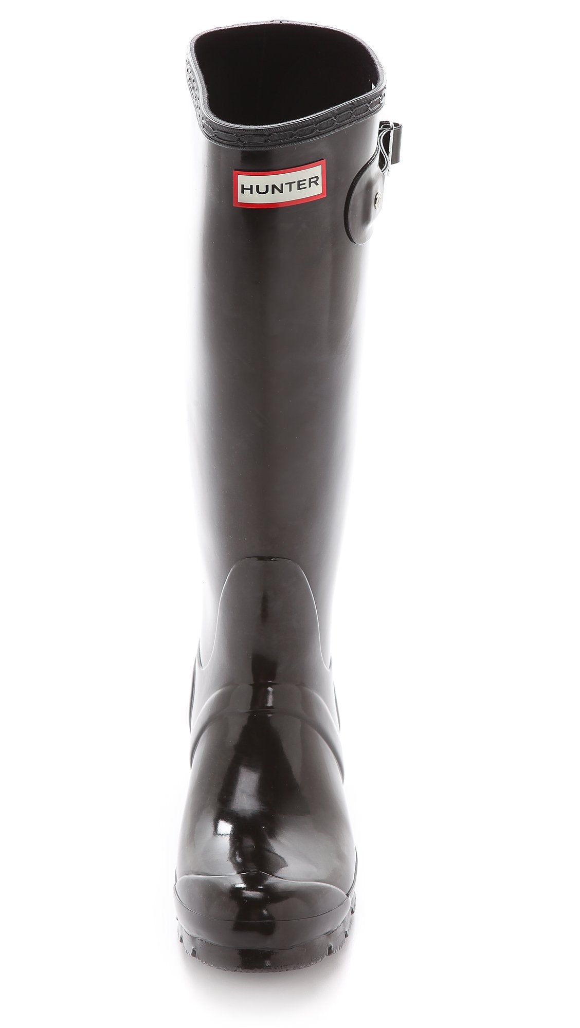 Hunter Original Tall Gloss - Women's Black Shoe Deals Outlet