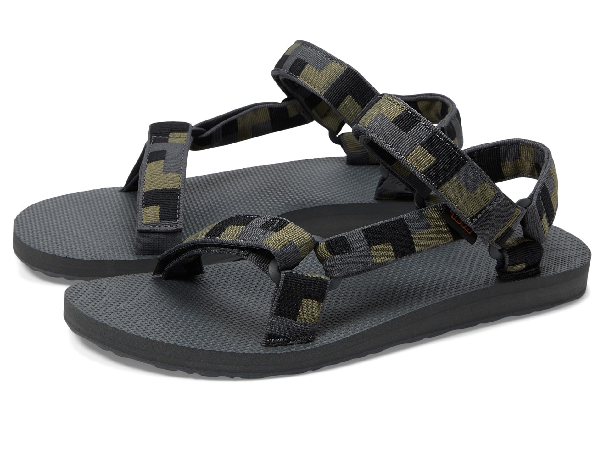 Teva Original Universal - Men's Retro Shapes Grey Shoe Deals Outlet