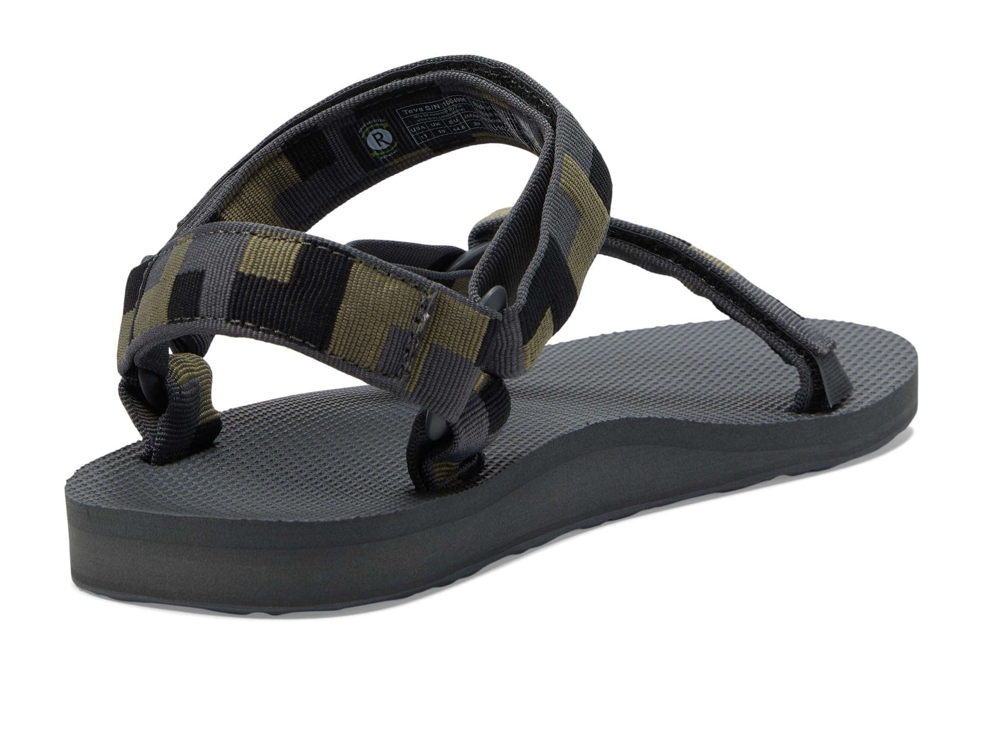 Teva Original Universal - Men's Retro Shapes Grey Shoe Deals Outlet