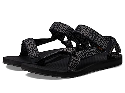 Teva Original Universal - Men's Etching Black Shoe Deals Outlet