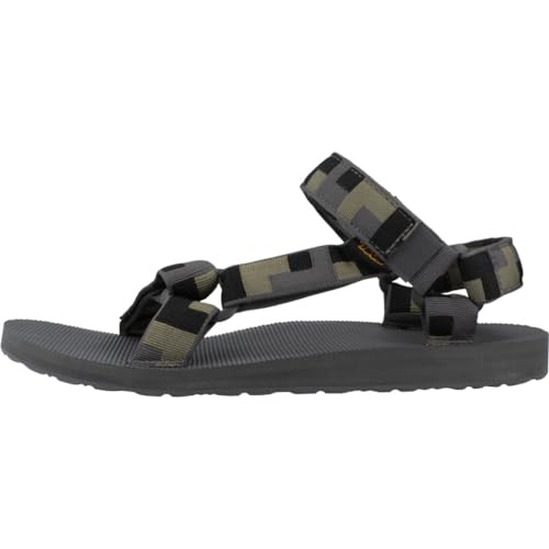 Teva Original Universal - Men's Retro Shapes Grey Shoe Deals Outlet