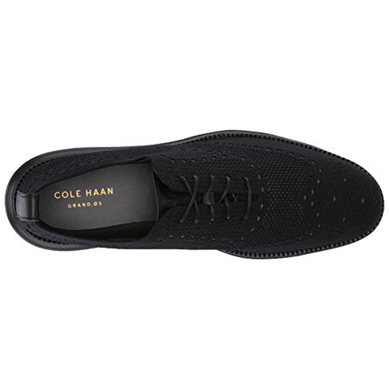 Cole Haan OriginalGrand Stitchlite Wingtip Oxford - Men's Black/Black Shoe Deals Outlet