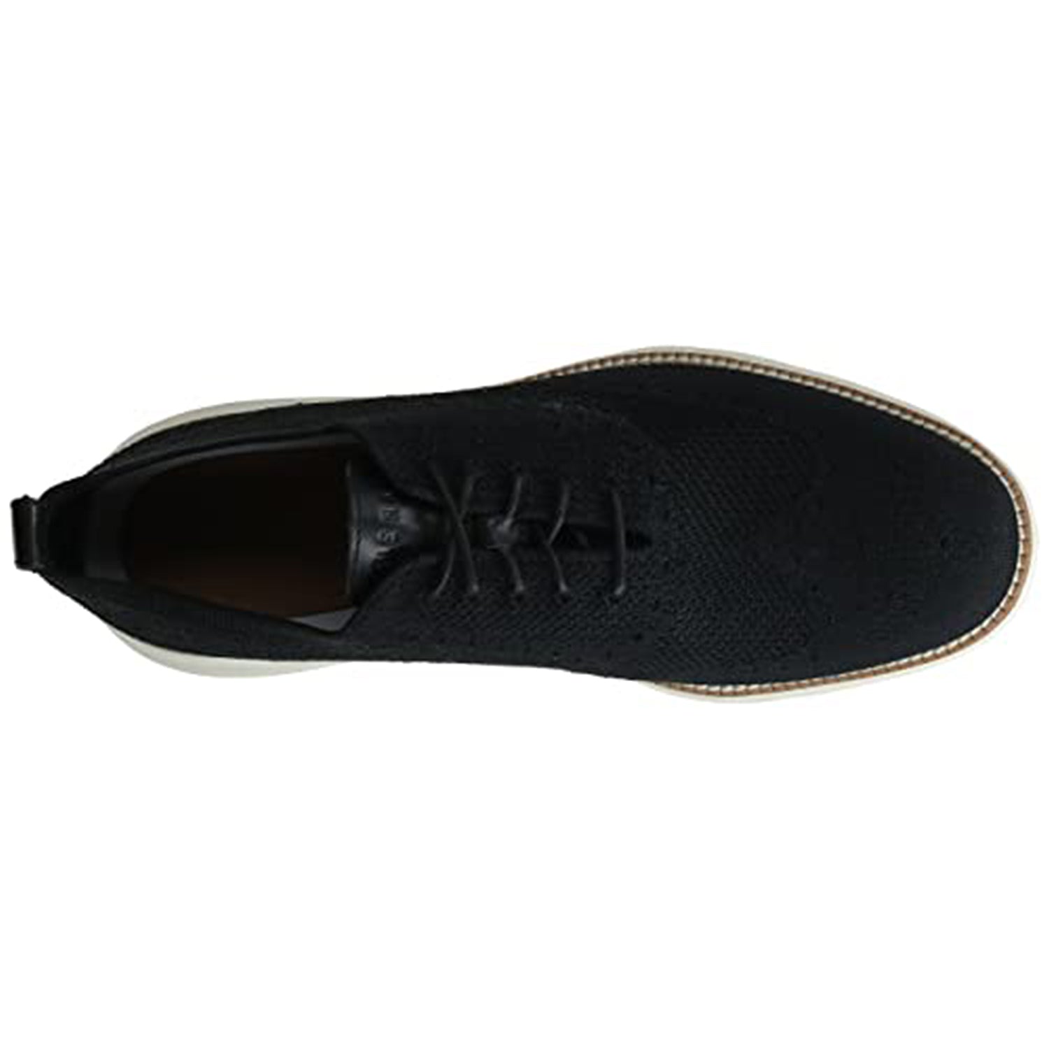 Cole Haan OriginalGrand Stitchlite Wingtip Oxford - Men's Black/Ivory Shoe Deals Outlet