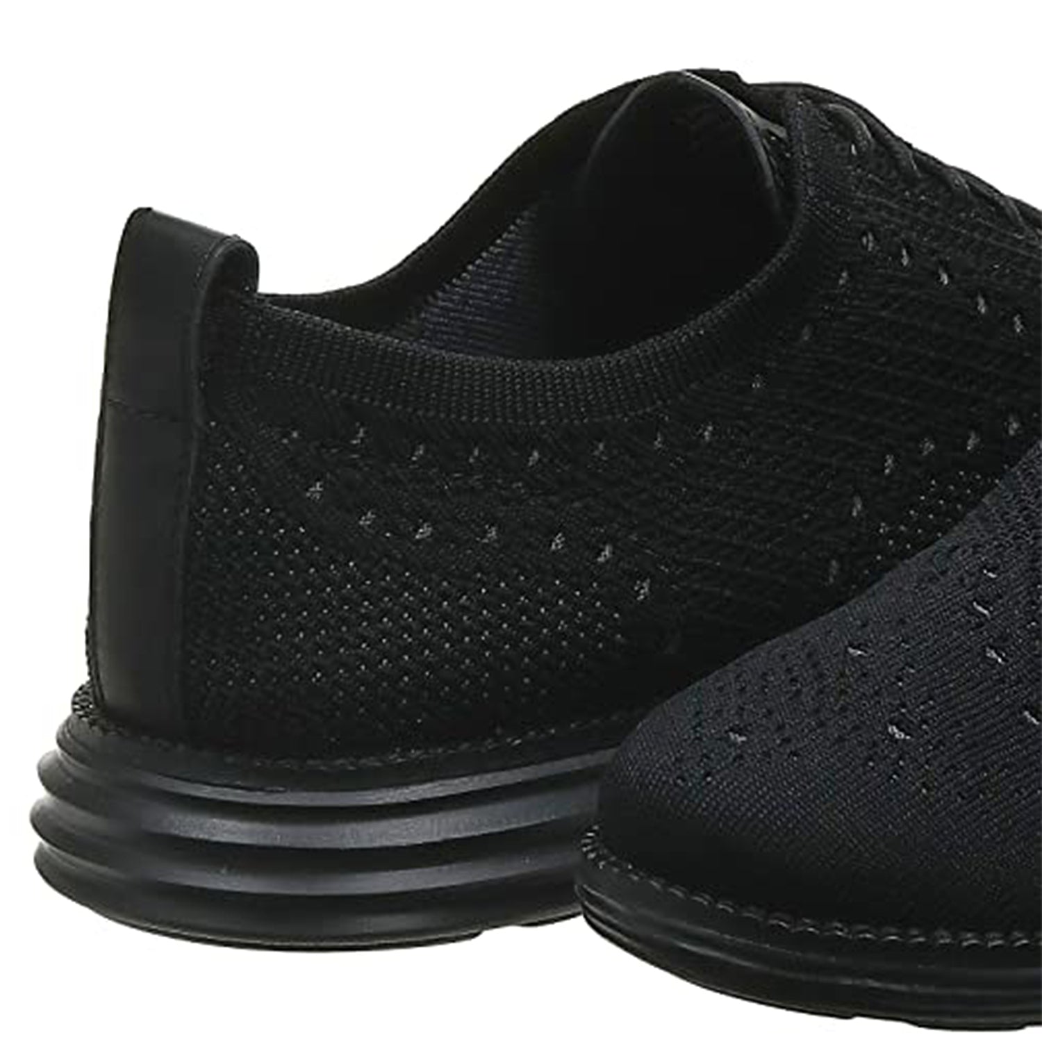 Cole Haan OriginalGrand Stitchlite Wingtip Oxford - Men's Black/Black Shoe Deals Outlet