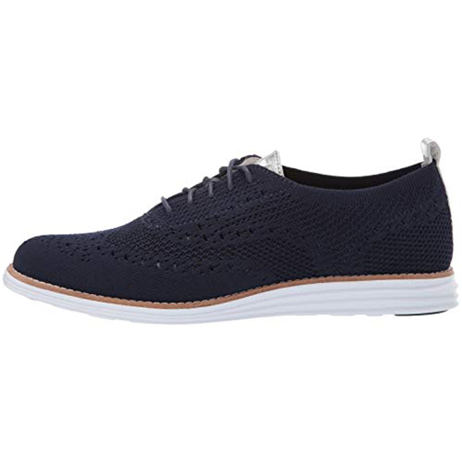 Cole Haan OriginalGrand Stitchlite Wingtip Oxford - Men's Blue Shoe Deals Outlet