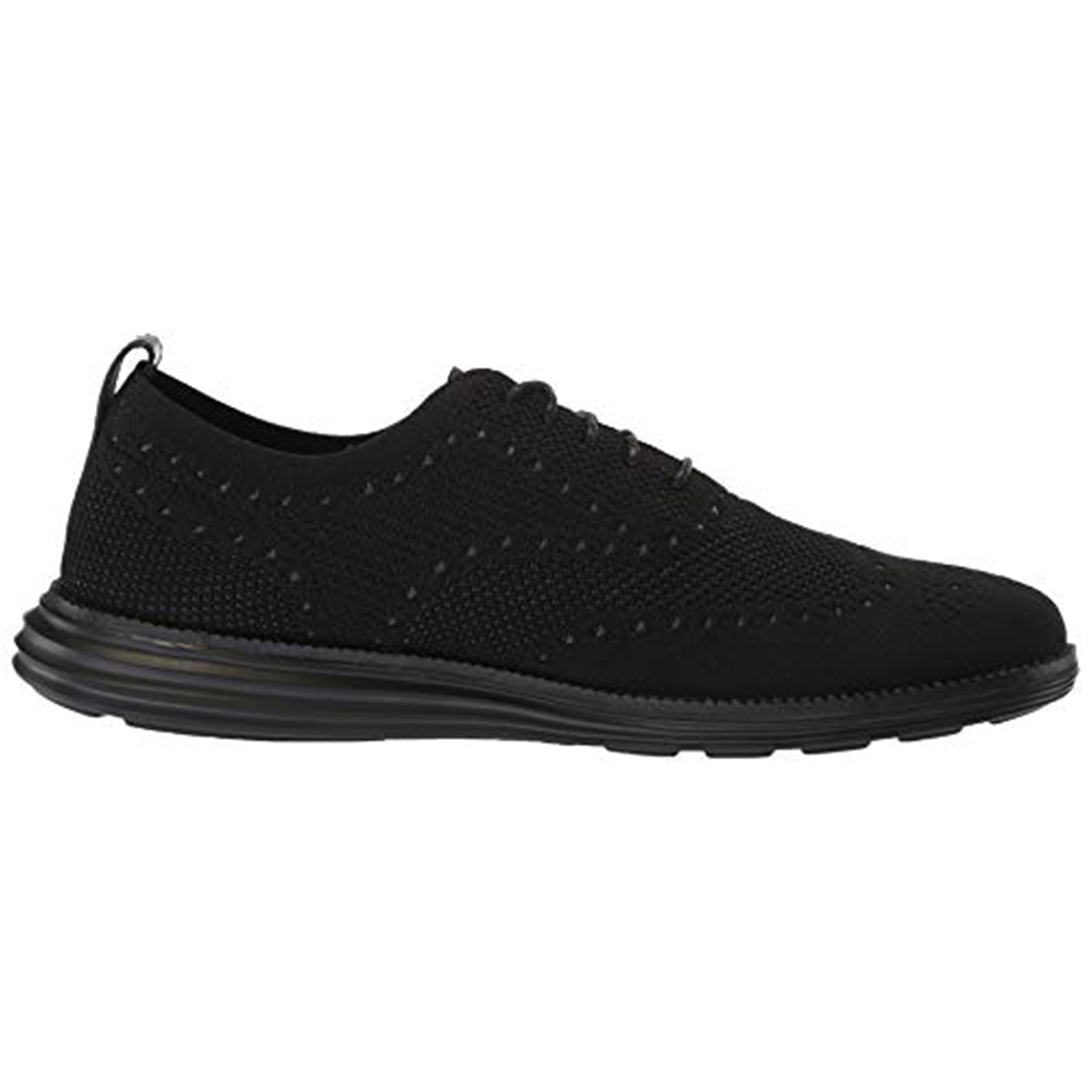 Cole Haan OriginalGrand Stitchlite Wingtip Oxford - Men's Black/Black Shoe Deals Outlet