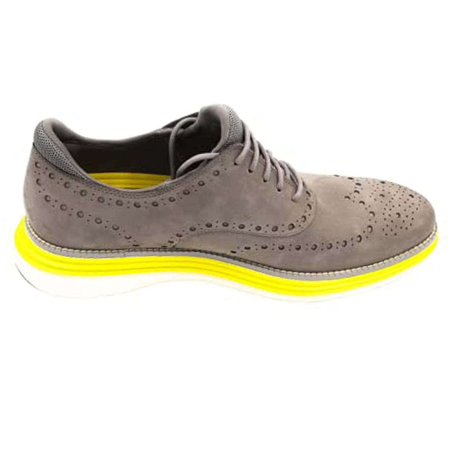 Cole Haan OriginalGrand Ultra Wingtip Oxford - Men's Ironstone - sulphur Spring - ivory Shoe Deals Outlet