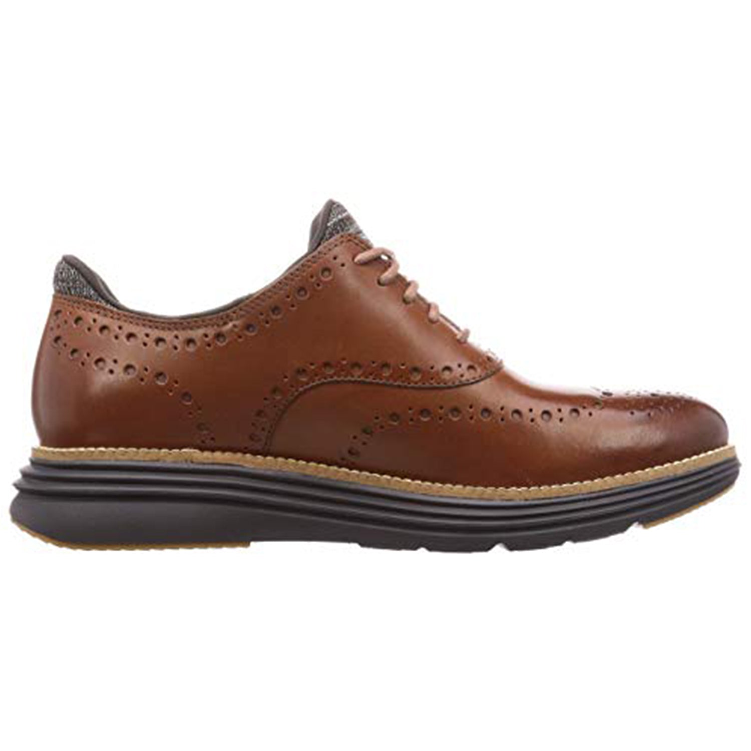 Cole Haan OriginalGrand Ultra Wingtip Oxford - Men's Woodbury/Java Shoe Deals Outlet