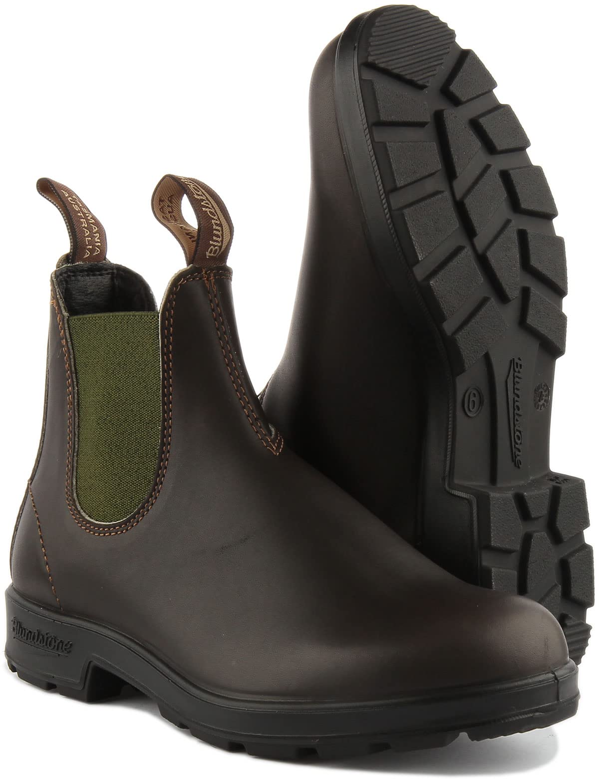 Blundstone Originals Boots - Unisex Stout Brown/Olive Shoe Deals Outlet