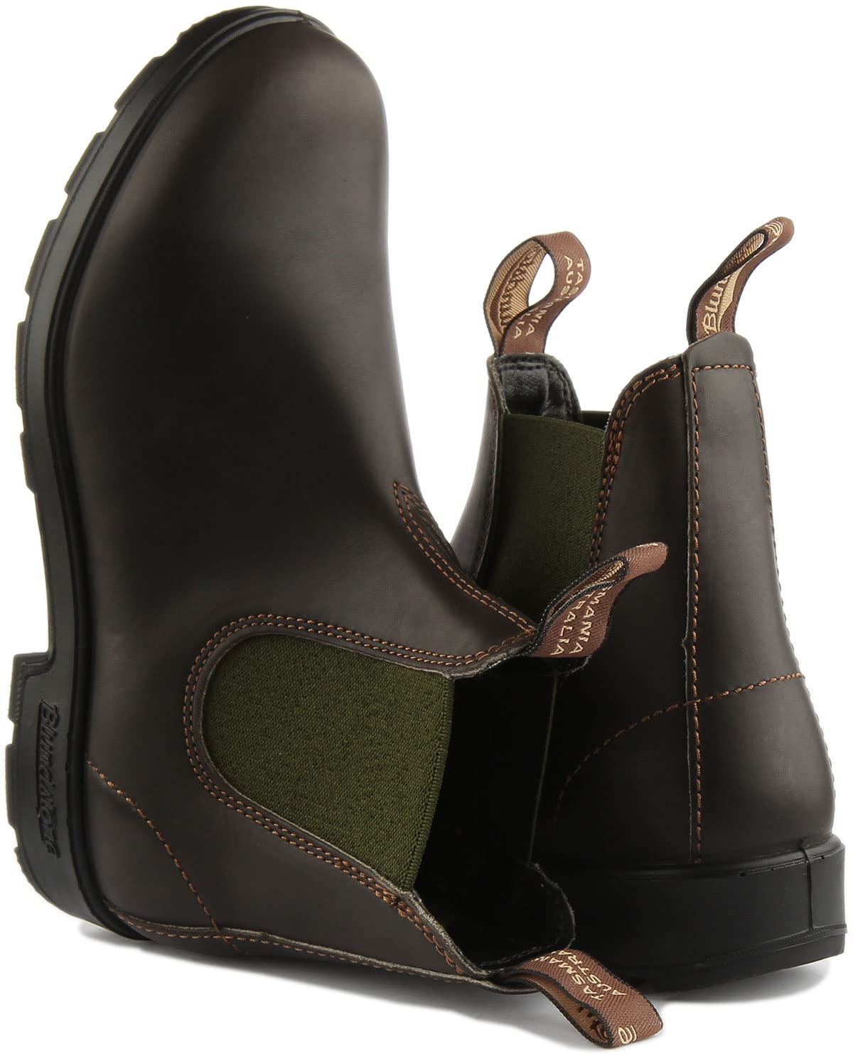 Blundstone Originals Boots - Unisex Stout Brown/Olive Shoe Deals Outlet