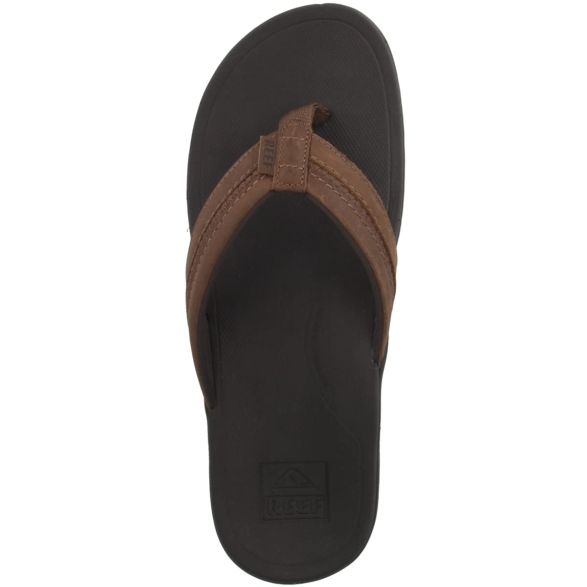 Reef Ortho Coast Leather - Men's Brown Shoe Deals Outlet