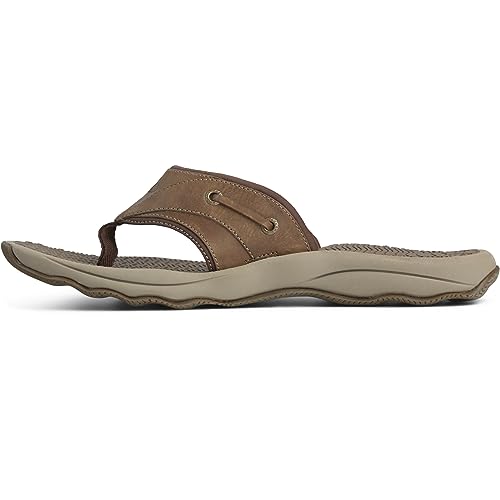 Sperry Outer Banks Thong - Men's Brown Shoe Deals Outlet