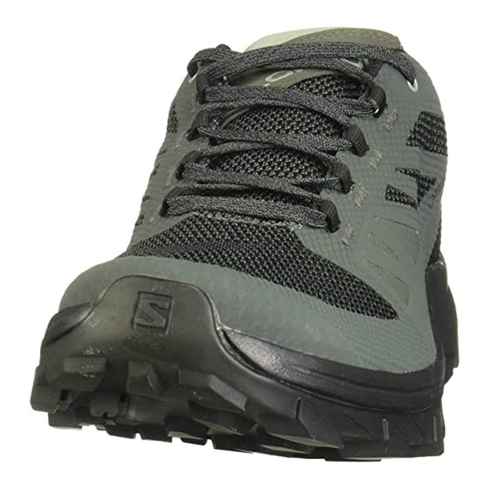 Salomon Outline GTX - Men's Urban Chic/Black/Green Milieu Shoe Deals Outlet