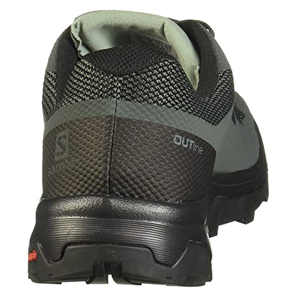 Salomon Outline GTX - Men's Urban Chic/Black/Green Milieu Shoe Deals Outlet