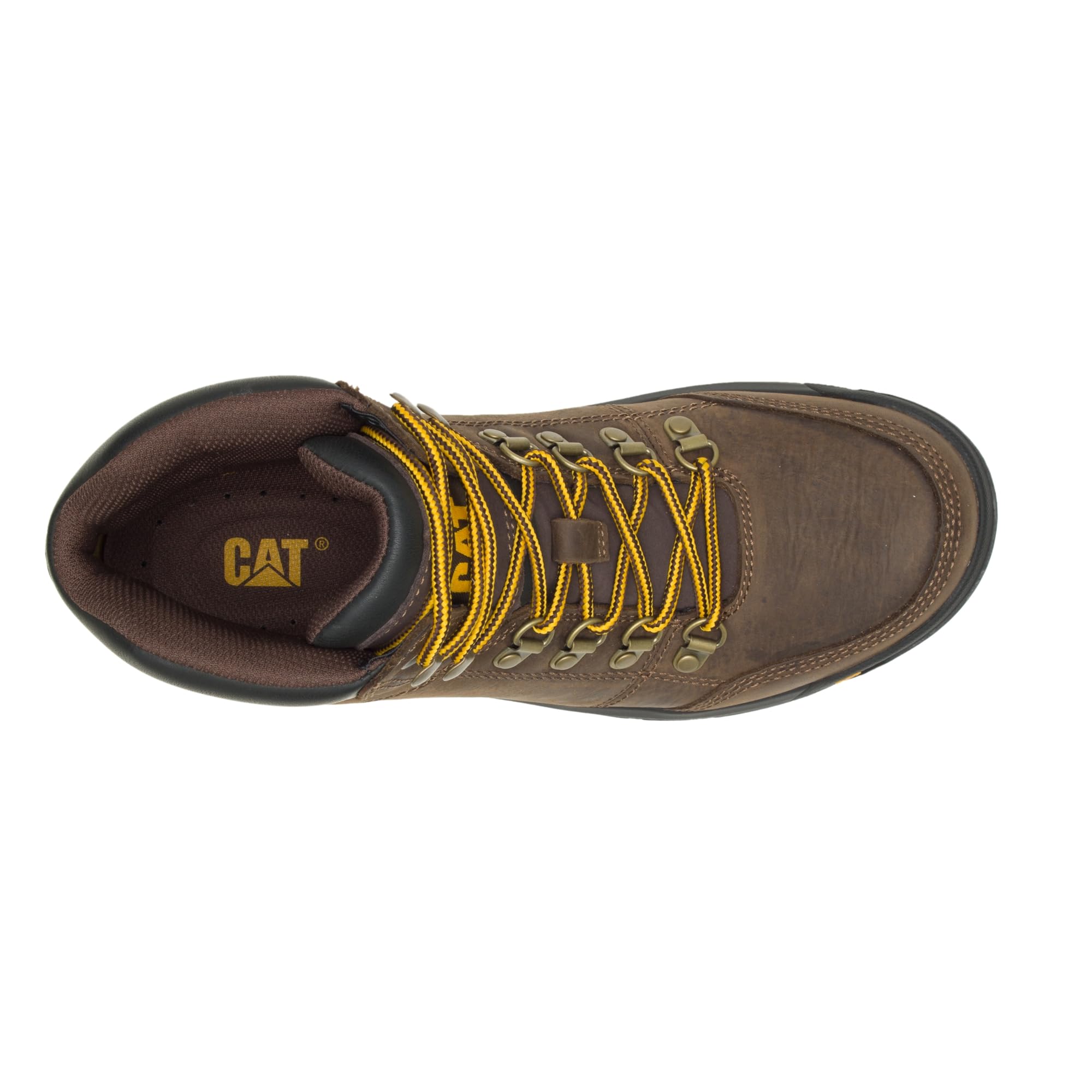 Caterpillar Outline Soft - Toe Boots - Men's Seal Brown Shoe Deals Outlet