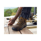 Caterpillar Outline Steel - Toe Boots - Men's Black Shoe Deals Outlet