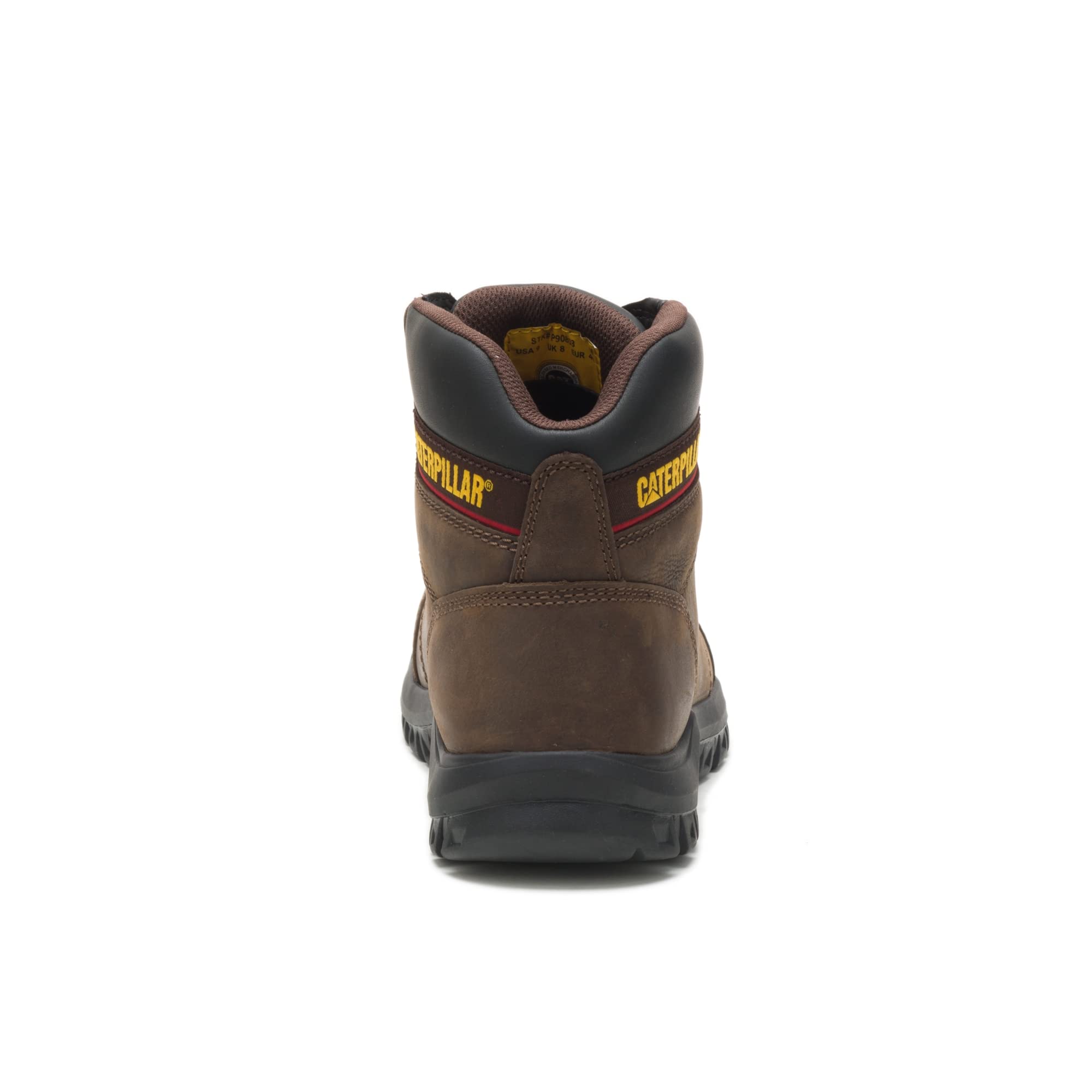 Caterpillar Outline Steel - Toe Boots - Men's Seal Brown Shoe Deals Outlet