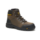 Caterpillar Outline Steel - Toe Boots - Men's Dark Gull Grey Shoe Deals Outlet
