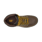 Caterpillar Outline Steel - Toe Boots - Men's Seal Brown Shoe Deals Outlet