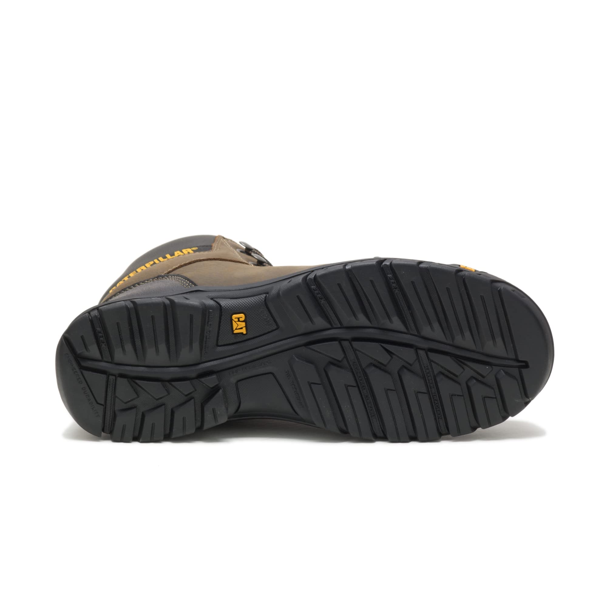 Caterpillar Outline Steel - Toe Boots - Men's Dark Gull Grey Shoe Deals Outlet