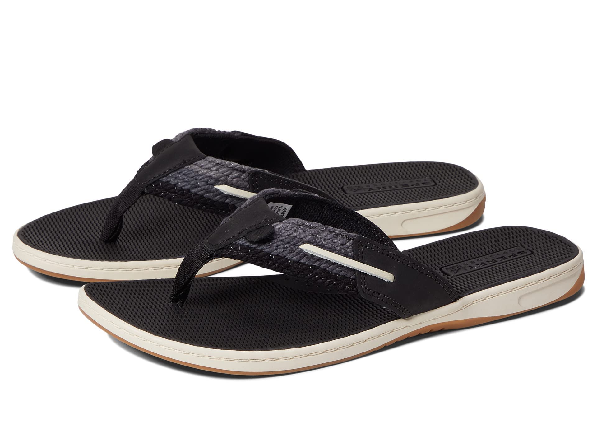 Sperry Parrotfish Rope Sandal - Women's Black Shoe Deals Outlet
