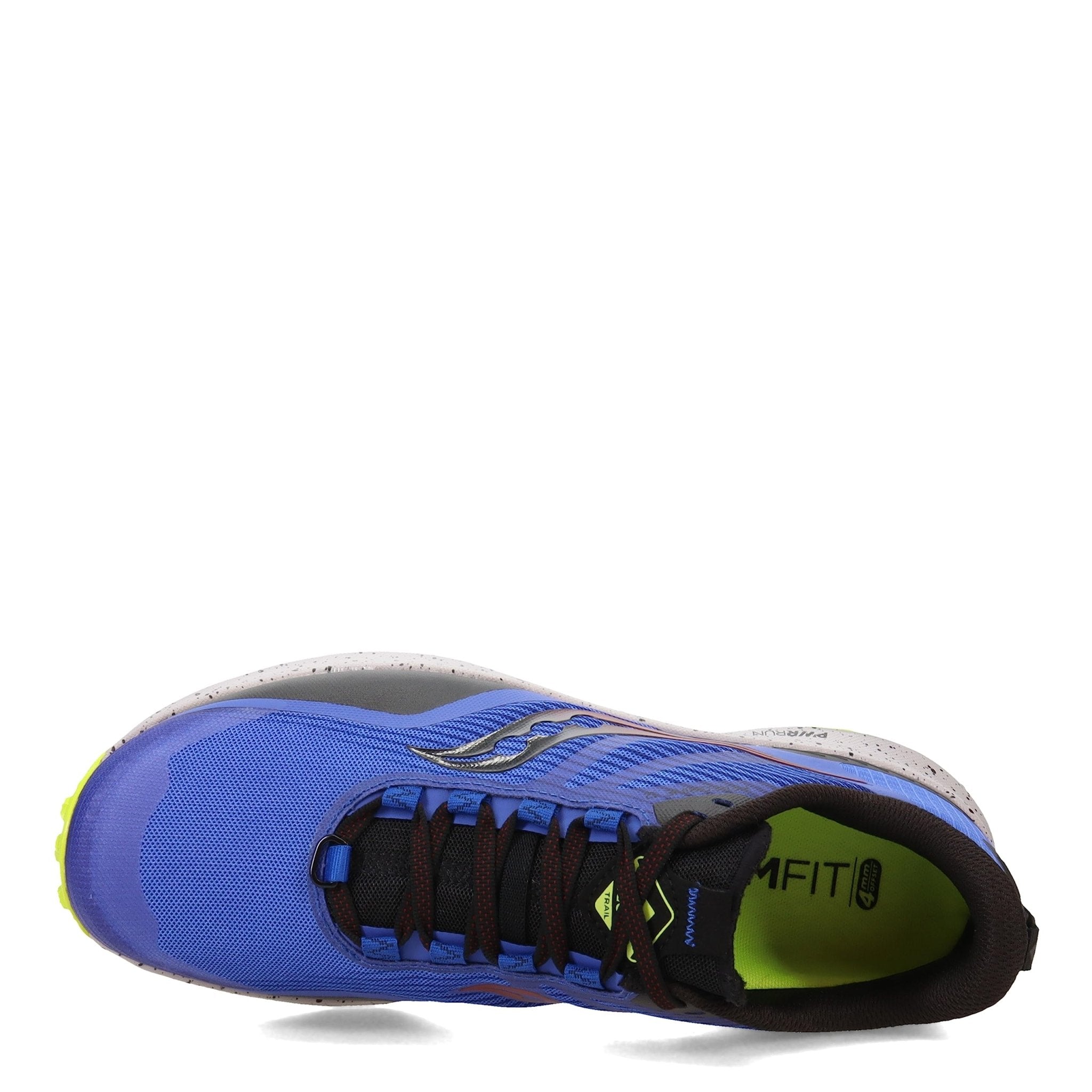 Saucony Peregrine 12 - Men's Blue Raz/Acid Shoe Deals Outlet