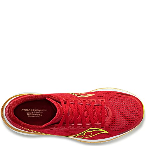 Saucony Peregrine 12 Running Shoe - Men's Red/Poppy Shoe Deals Outlet