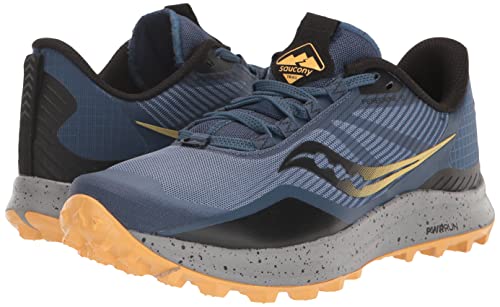 Saucony Peregrine 12 Running Shoe - Women's Basin/Gold Shoe Deals Outlet