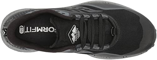 Saucony Peregrine 12 Running Shoe - Women's Black/Charcoal Shoe Deals Outlet