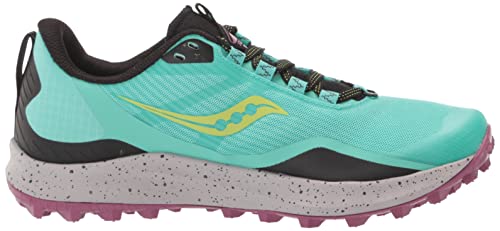 Saucony Peregrine 12 Running Shoe - Women's Cool Mint/Acid Shoe Deals Outlet