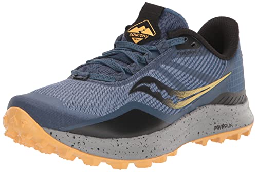 Saucony Peregrine 12 - Women's Basin/Gold Shoe Deals Outlet