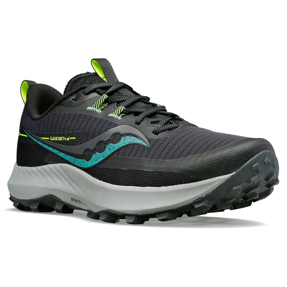 Saucony Peregrine 13 - Men's Wood/Fossil Shoe Deals Outlet