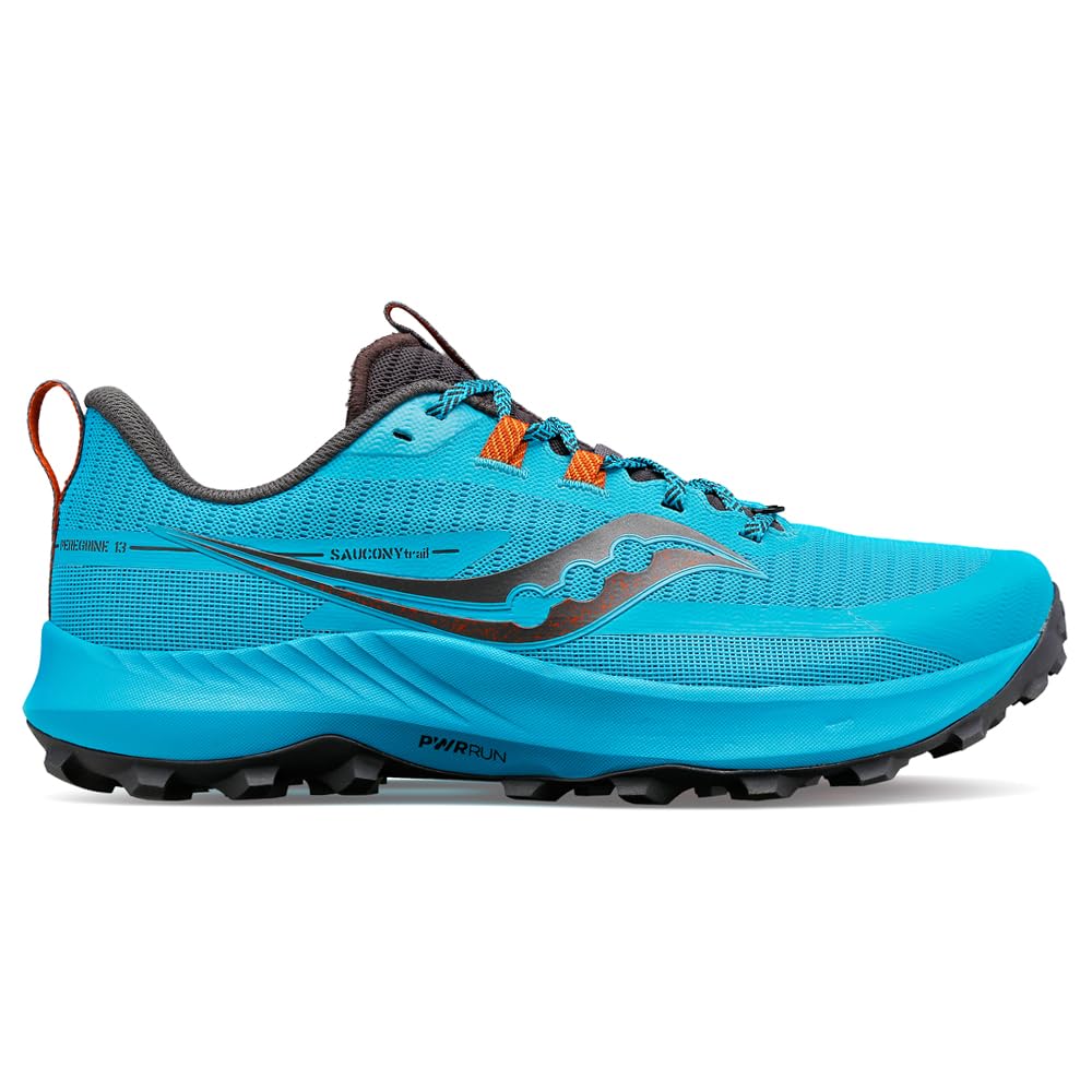 Saucony Peregrine 13 - Men's Agave/Basalt Shoe Deals Outlet