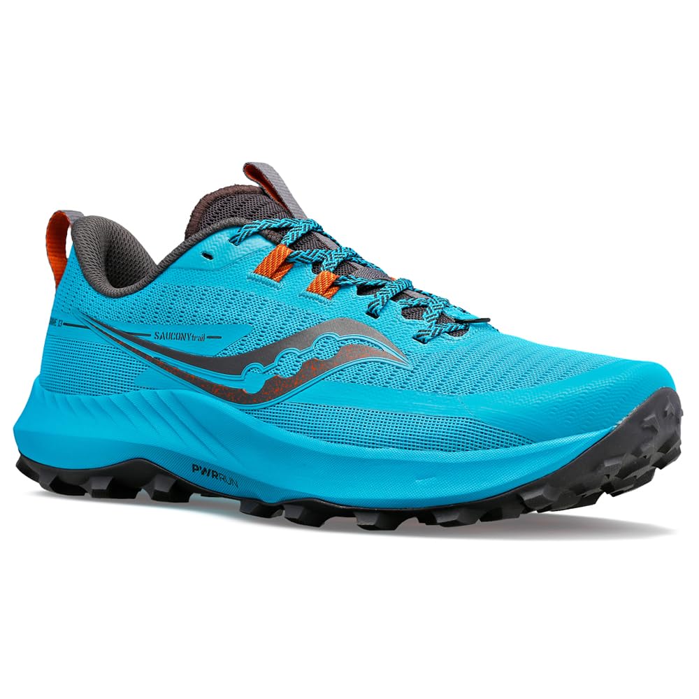 Saucony Peregrine 13 - Men's Agave/Basalt Shoe Deals Outlet