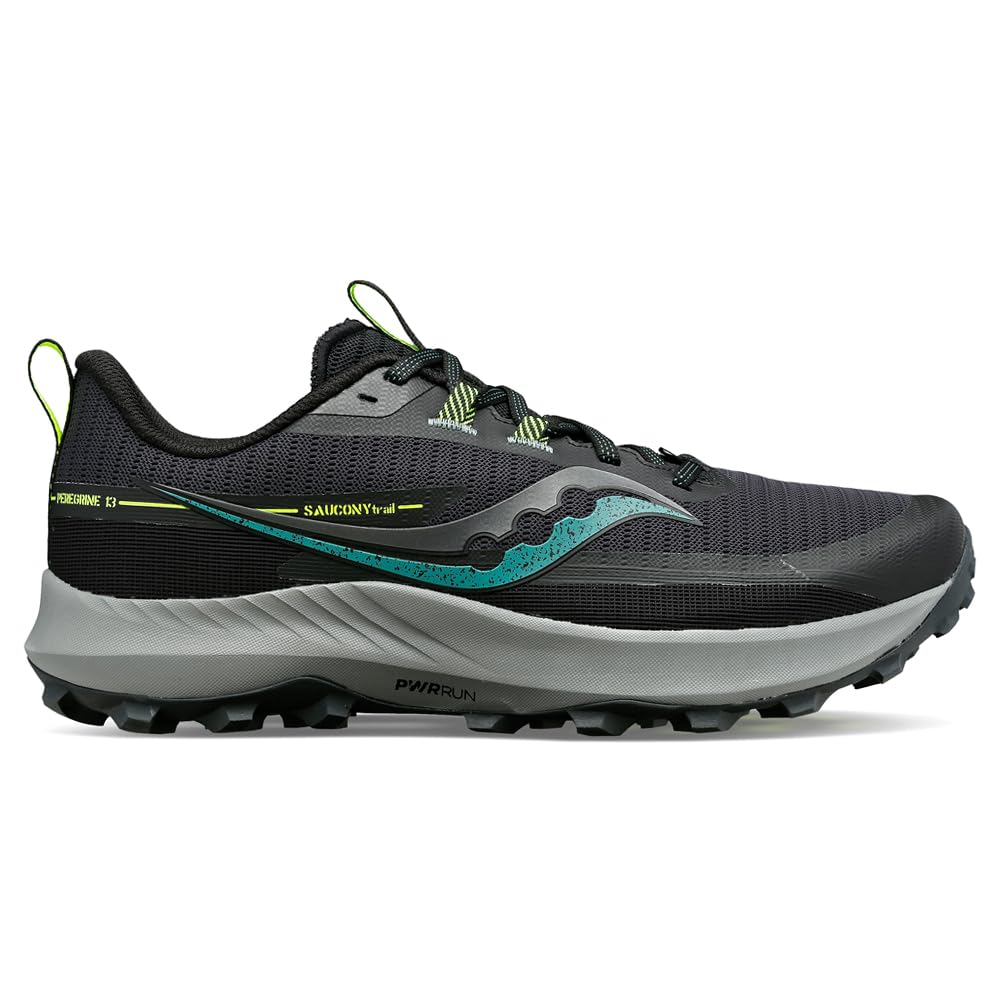 Saucony Peregrine 13 - Men's Wood/Fossil Shoe Deals Outlet