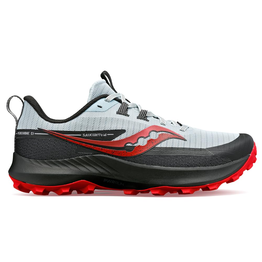 Saucony Peregrine 13 - Men's Vapor/Poppy Shoe Deals Outlet