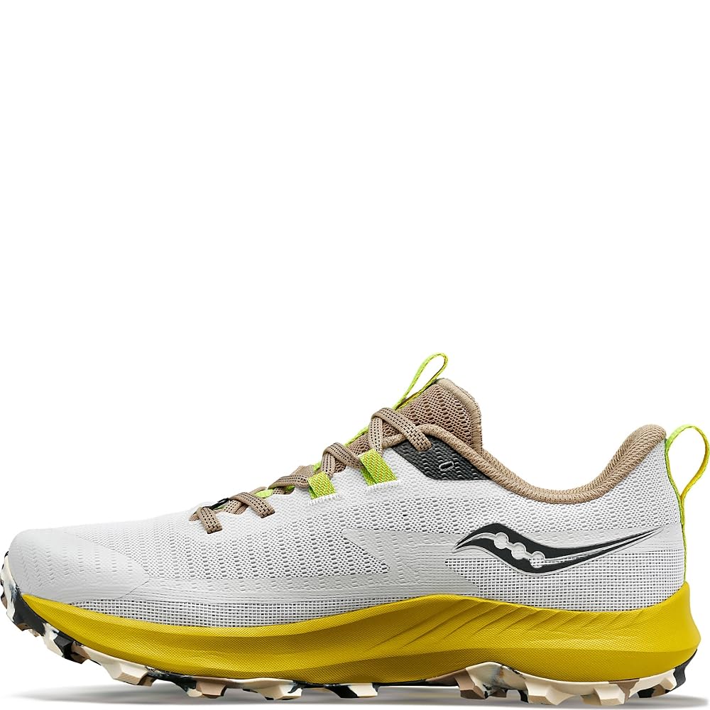 Saucony Peregrine 13 - Men's Fog/Clay Shoe Deals Outlet