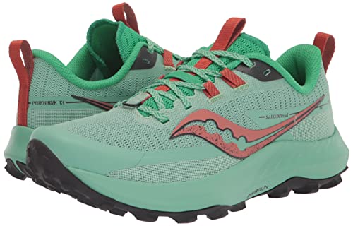 Saucony Peregrine 13 - Women's Sprig/Canopy Shoe Deals Outlet