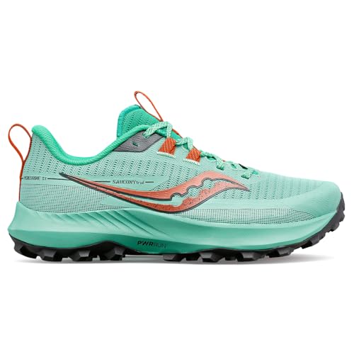 Saucony Peregrine 13 - Women's Sprig/Canopy Shoe Deals Outlet