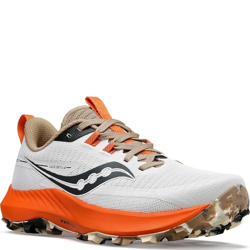 Saucony Peregrine 13 - Women's Fog/Zenith Shoe Deals Outlet