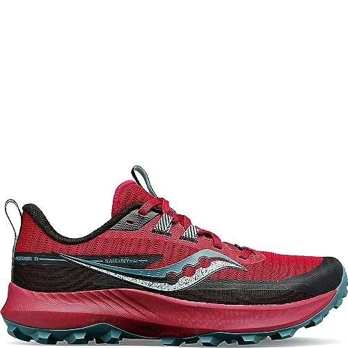 Saucony Peregrine 13 - Women's Berry/Mineral Shoe Deals Outlet