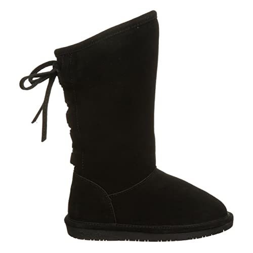 BEARPAW Phylly Kids Boots - Kids Black Shoe Deals Outlet