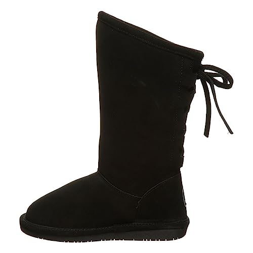 BEARPAW Phylly Kids Boots - Kids Black Shoe Deals Outlet