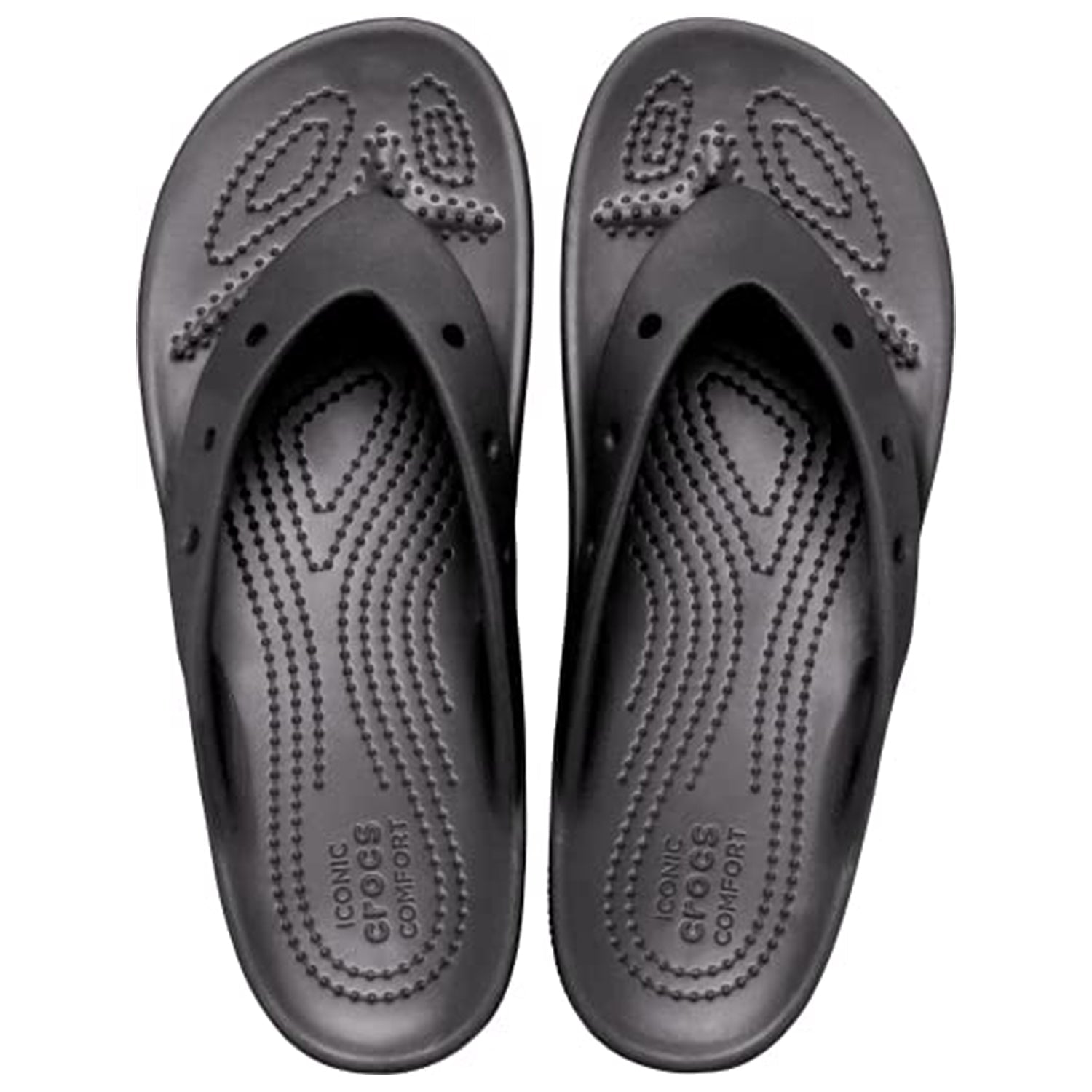 Crocs Platform Flip Flop - Women's Black Shoe Deals Outlet