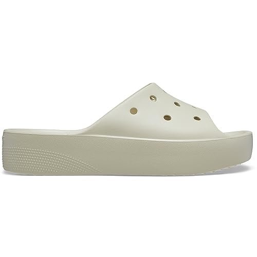 Crocs Platform Slide - Women's Bone Shoe Deals Outlet