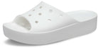 Crocs Platform Slide - Women's White Shoe Deals Outlet
