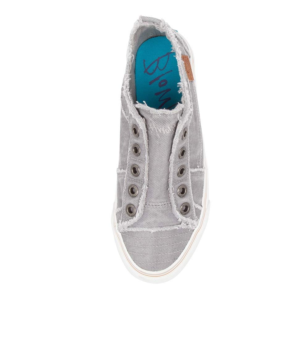 Blowfish Malibu Play - Women's Light Grey Hipster Smoked Twill Shoe Deals Outlet