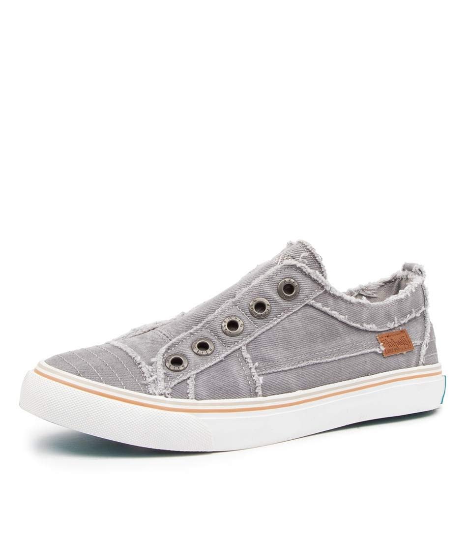 Blowfish Malibu Play - Women's Light Grey Hipster Smoked Twill Shoe Deals Outlet
