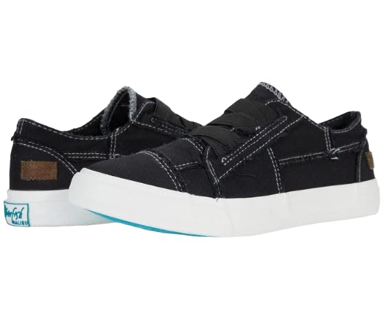 Blowfish Malibu Play - Women's Black Smoked Canvas Shoe Deals Outlet